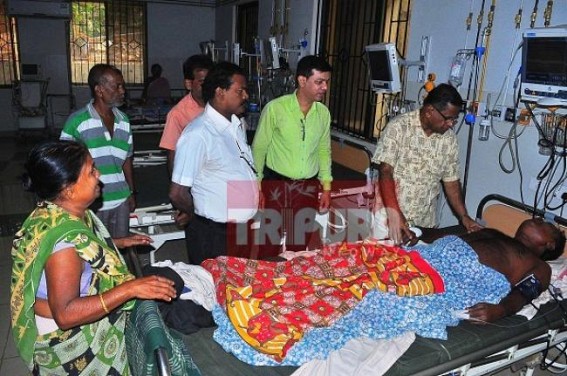 BJP sponsored Pre-Poll Violence hits Panchayat By-Election : 1 left critical after beaten in open market, Statewide violence continue BJP sponsored Pre-Poll Violence hits Panchayat By-Election : 1 left critical after beaten in open market, Statewide violence continue